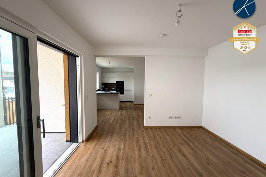 Exklusives Neubauprojekt: 3-Zimmer Wohnung mit großzügigem Balkon, Wohnung-miete, 1.282,47,€, 3552 Krems(Land)