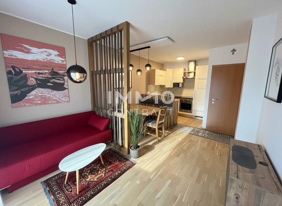 Moderne 2-Zi Terrassenwohnung in Winklarn, ca. 44m², möbliert, 2 Stellplätze, Schwimmteich, ruhige Lage