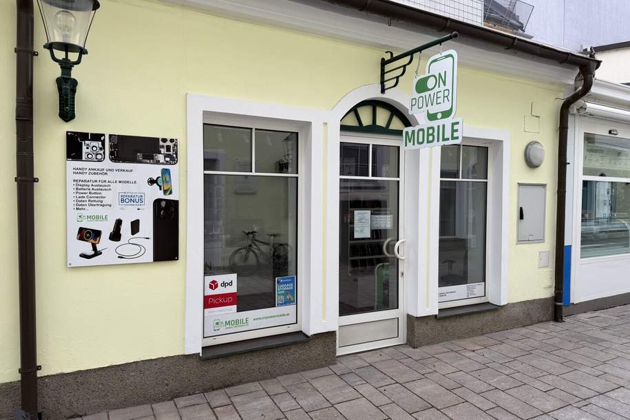 Geschäftslokal zur Miete – Top Lage in der Holzschuhpassage Tulln, Gewerbeobjekt-miete, 620,00,€, 3430 Tulln