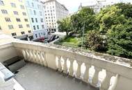1010! Klimatisierte Bürofläche mit kleinem Balkon in repräsentativem Altbau am Rudolfsplatz!