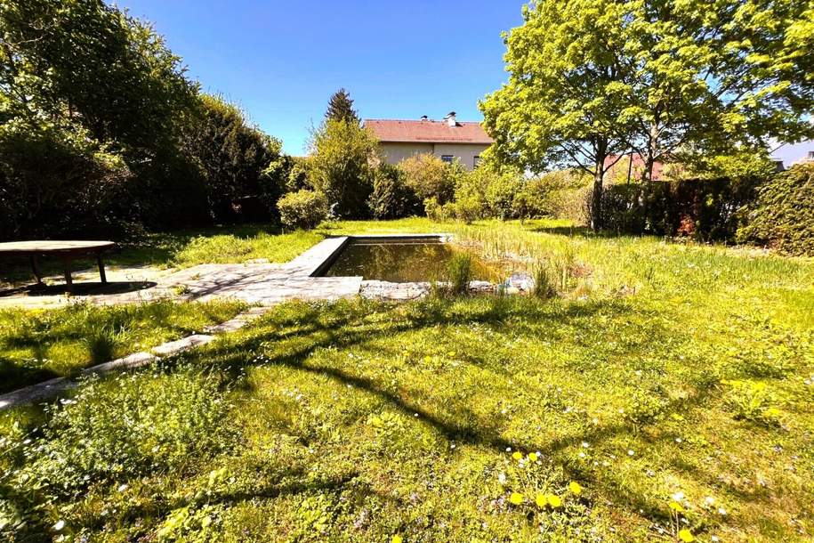 Charmantes 1.202 m² Grundstück mit kleinem Haus und viel Potenzial (ca. 750- 800 m² Wohnfläche möglich!), Haus-kauf, 1.598.000,€, 1230 Wien 23., Liesing
