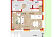 Doppelhaushälfte | 121 m² Wohnfläche &amp; bis zu 3 Meter Raumhöhe | Garten, 2 Parkplätzen | Ziegelmassivbauweise