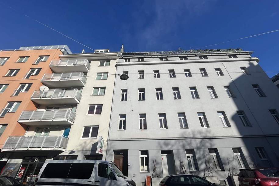 Helle 2-Zimmer-Wohnung mit Balkon – nahe Reumannplatz!, Wohnung-miete, 634,27,€, 1100 Wien 10., Favoriten