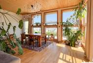 Weinort Mörbisch - teilweise Blick auf den Neusiedler See