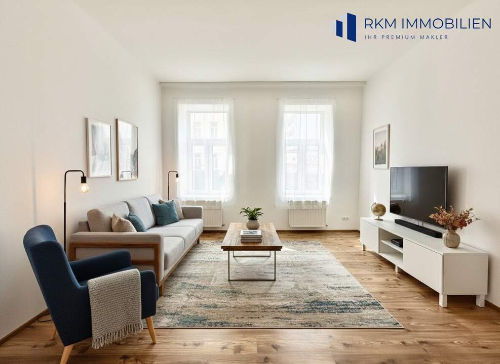 Attraktive, sanierte Altbauwohnung in Top-Zustand
