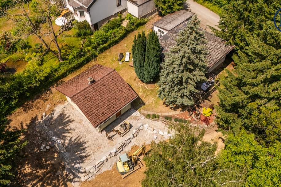 Zwei Häuser. Ein Rückzugsort. Ihre grüne Oase vor den Toren Wiens., Grund und Boden-kauf, 3032 Sankt Pölten(Land)