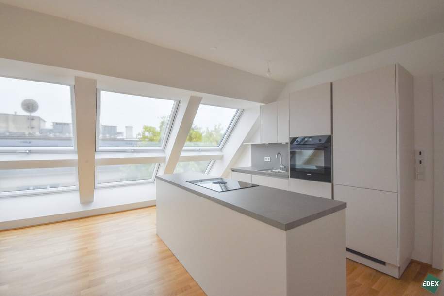 Ab 1. Februar: Traumhafte 3-Zimmer-Dachgeschosswohnung mit Balkon in Gersthof!, Wohnung-miete, 2.199,54,€, 1180 Wien 18., Währing