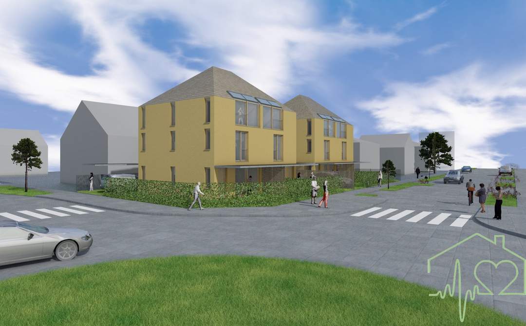 Attraktives BAUGRUNDSTÜCK mit Architektenstudie!