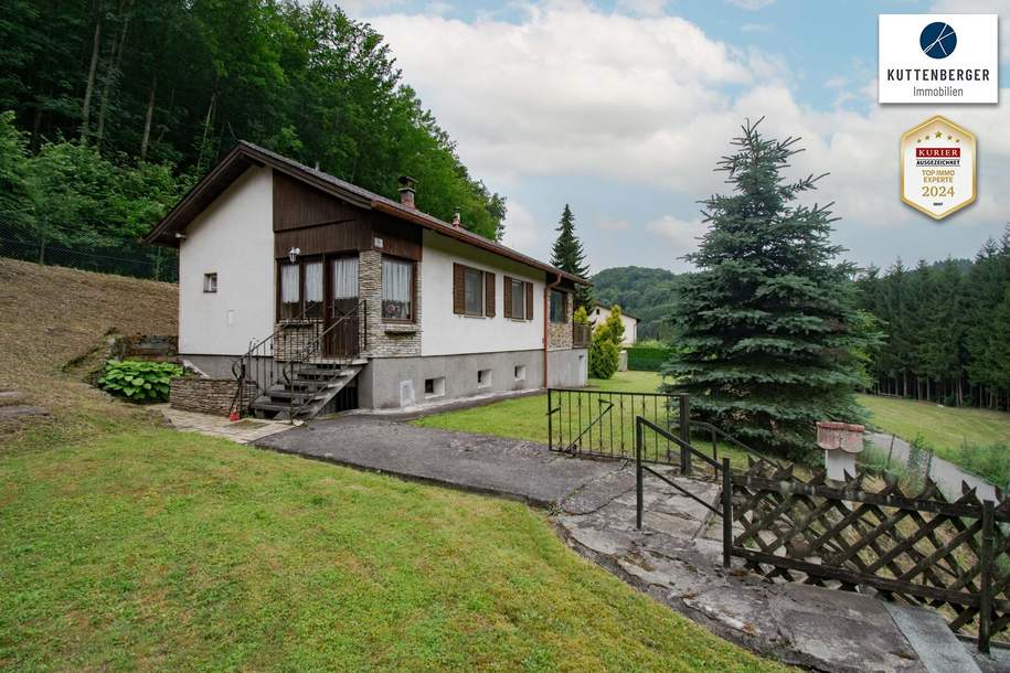 Naturverbunden - Kleines Haus im Grünen - Wachau-Nähe, Haus-kauf, 130.000,€, 3394 Melk
