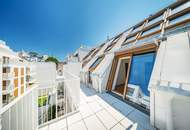 THE TEMPTATION - DG-Maisonette mit Terrasse & Balkon | 22 m² Freifläche, 3 Zimmer