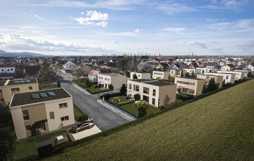 LEISTBARER WOHNTRAUM: PROVISIONSFREI: GARTENGLÜCK MIT VIEL LUXUS AUF EIGENGRUND IN HERRLICHER WOHNLAGE VON KÖNIGSTETTEN IM WIENERWALD