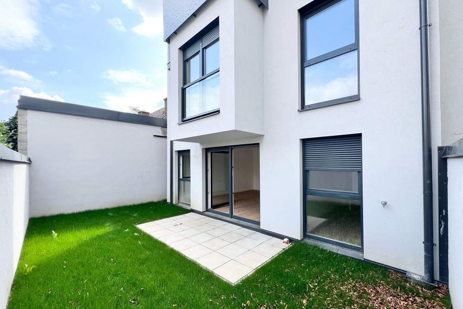 Grünruhelage nahe U2: Neues energieeffizientes Mehrfamilienhaus mit 8 Eigentumswohnungen I Balkon, Terrasse oder Garten I Lift I Erstbezug, Gewerbeobjekt-kauf, 1.800.000,€, 1220 Wien 22., Donaustadt