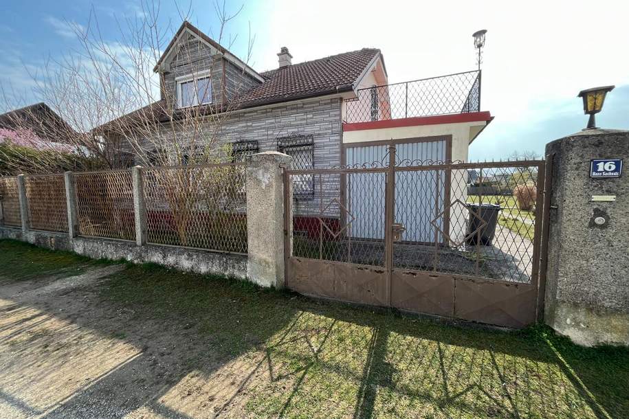 Sanierungsbedürftiges Haus auf großem Grundstück, Haus-kauf, 399.000,€, 2231 Gänserndorf