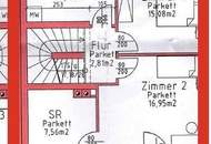 Hennersdorf bei Vösendorf!!! Reihenhaus (142m² Wohnfläche + 51m² Keller) mit Süd-Garten und PKW-Abstellplätzen