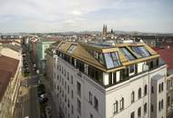 TRAUMBLICK und kuschliger KAMIN! Dachgeschoß-Maisonette mit 3 Terrassen! Garagenkauf im Haus möglich