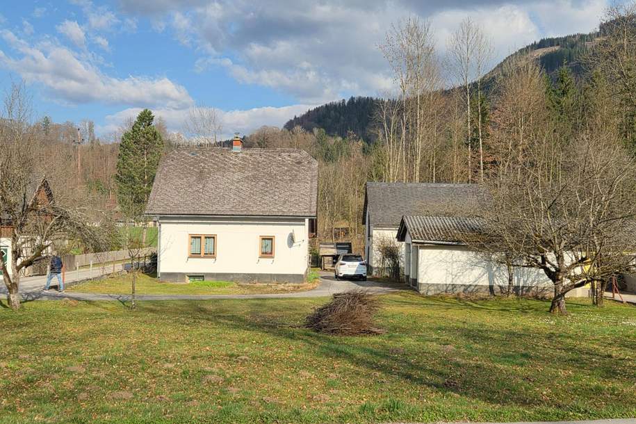Ein nettes kleines Haus mit großzügigem Grund in sonniger Lage im Ortsteil von Mooslandl!, Haus-kauf, 139.000,€, 8931 Liezen