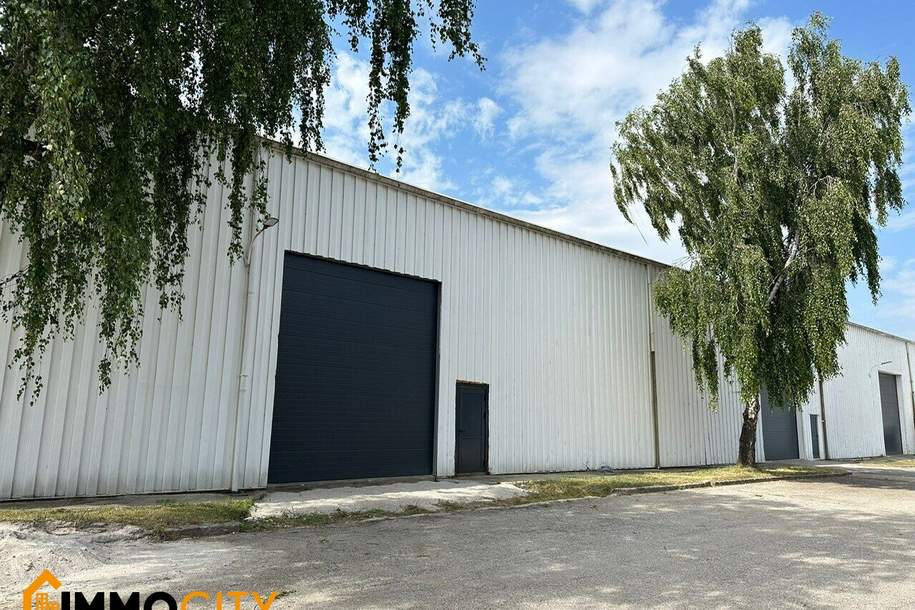 Modernste Halle mit 890 m² in Leobendorf - Ideal für Lagerzwecke!, Gewerbeobjekt-miete, 7.833,33,€, 2100 Korneuburg
