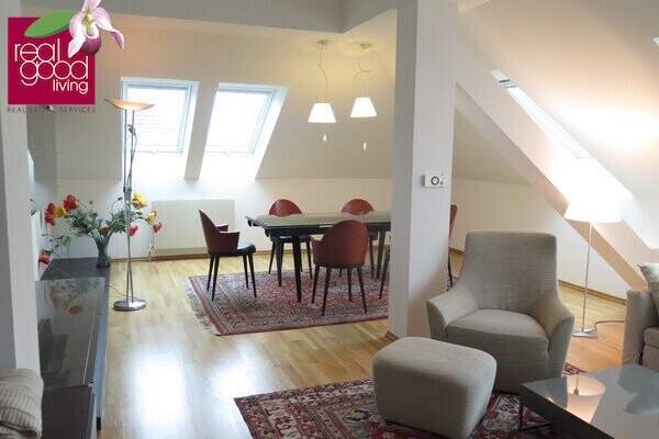 Gediegene 3-Zimmerwohnung mit einer ca. 60 m² großen Dachterrasse in schöner zentraler Lage des 4. Bezirks, unweit des 5. und des 1. Bezirks, Wohnung-miete, 1.990,00,€, 1040 Wien 4., Wieden