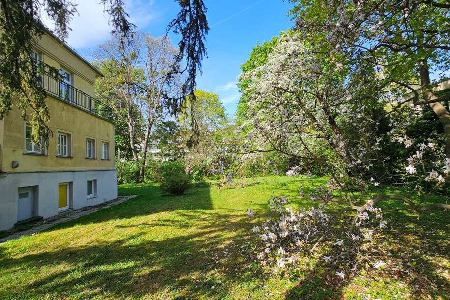 TOP-LAGE IN OBER ST. VEIT - NÄHE ROTER BERG UND U4 OBER ST. VEIT - ALTBAU-VILLA MIT FLAIR, Haus-miete, 4.622,00,€, 1130 Wien 13., Hietzing