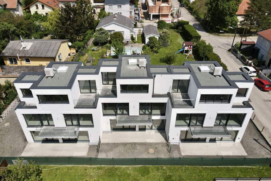 Belagsfertiges Eckreihenhaus in Grünruhelage mit perfekter Raumaufteilung am Stadtrand Wiens, Haus-kauf, 570.000,€, 1220 Wien 22., Donaustadt
