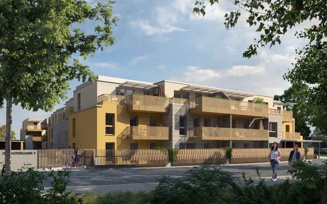 Stadtgarten. Eigentumswohnungen am Rathauspark Schwechat