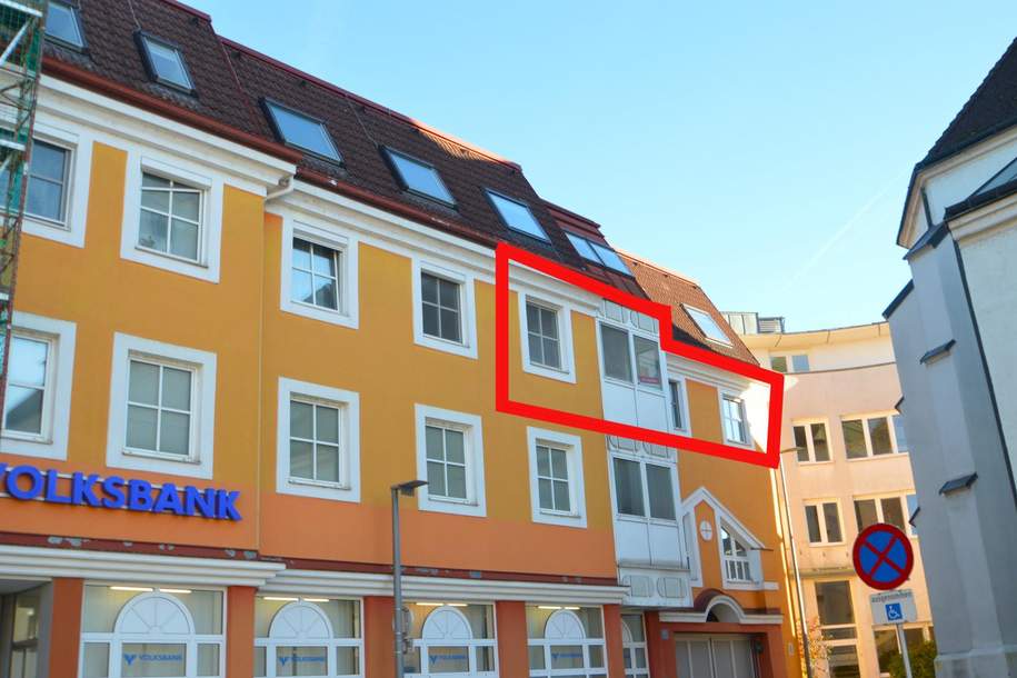 Zentrale 3-Zimmer Wohnung mit Tiefgaragenstellplatz, Wohnung-kauf, 114.900,€, 3380 Melk