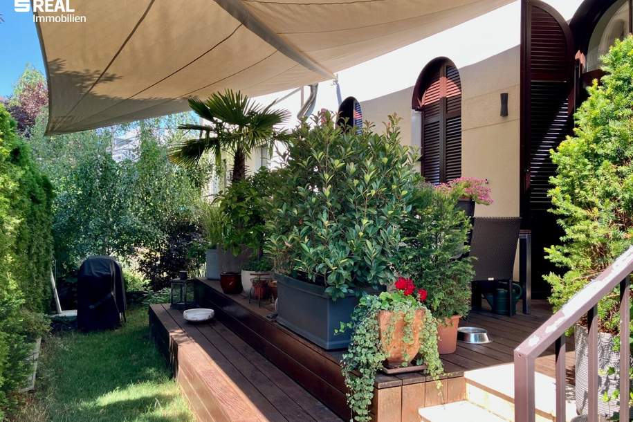 ELEGANTE SYMBIOSE aus ALTBAU und NEUBAU - 4 ZIMMER, TERRASSEN, GARTEN, WEINKELLER, Wohnung-kauf, 890.000,€, 2340 Mödling