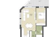 Provisionsfrei! 2 Zimmer Garten-Wohnung Erstbezug