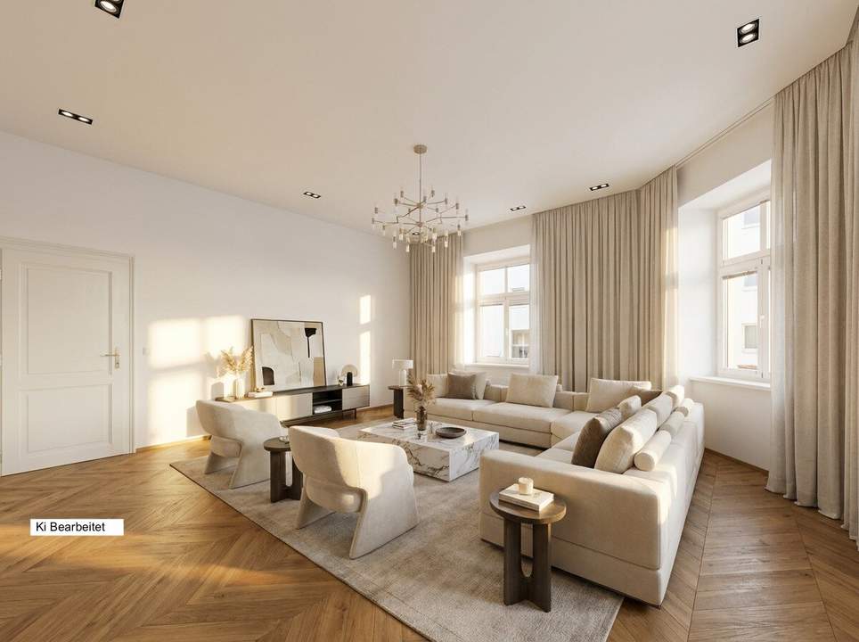 Wohnen, wo Geschichte geschrieben wurde – 81,86 m² Altbau beim Rochusmarkt