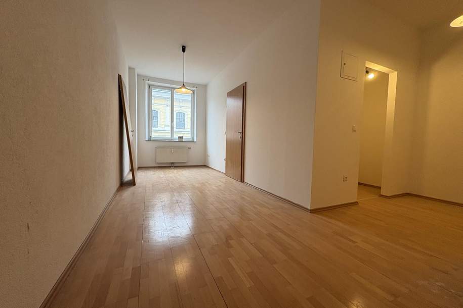 Kleine aber feine 2 Zimmerwohnung im Zentrum - neue Küche wird noch eingebaut, Wohnung-miete, 645,40,€, 4020 Linz(Stadt)