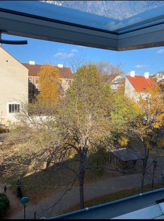 Dachgeschosswohnung in Ruhelage mit Parkblick – Nähe Mariahilfer Straße – 3 Zimmer – € 499.000 (Provisionsfrei)