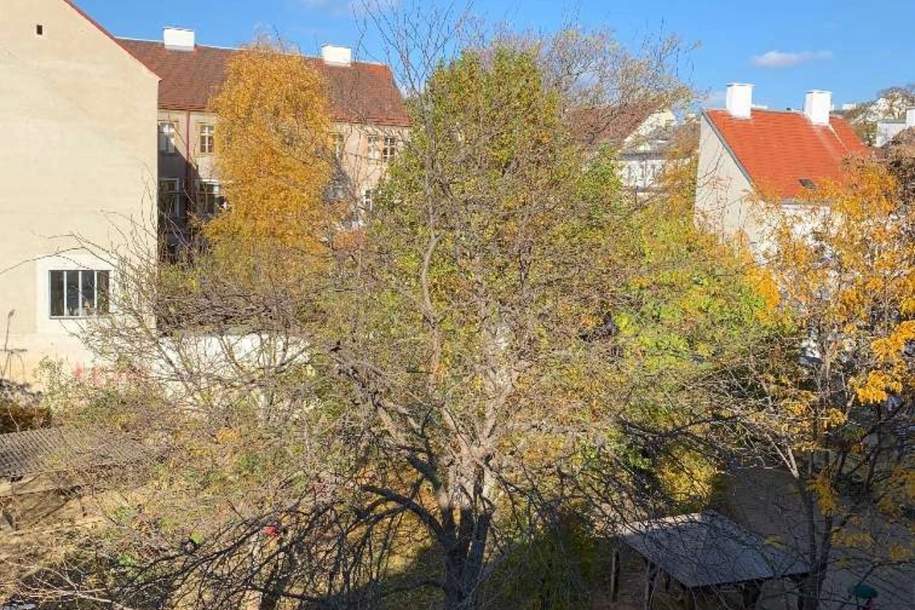 Dachgeschosswohnung in Ruhelage mit Parkblick – Nähe Mariahilfer Straße – 3 Zimmer – € 499.000 (Provisionsfrei), Wohnung-kauf, 499.000,€, 1060 Wien 6., Mariahilf