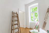 NEU IN DER VERMARKTUNG: Sanierte Altbauwohnung mit Balkon nahe der Schmerz – fast fertiggestellt