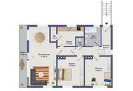 Lichtdurchflutete 3-Zimmer-Wohnung: Balkon, Blick ins Grüne & ruhige Lage