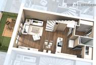 Zuhause im Grünen – Lichtdurchflutete Wohnung mit Dachterrasse & Gartenoase