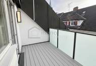 Bregenz - Zentrale Innenstadtlage, auf fast 90 m2 Wohnfläche, 3. Stock, Aussicht von 2 Balkonen auf die Dächer der Stadt.