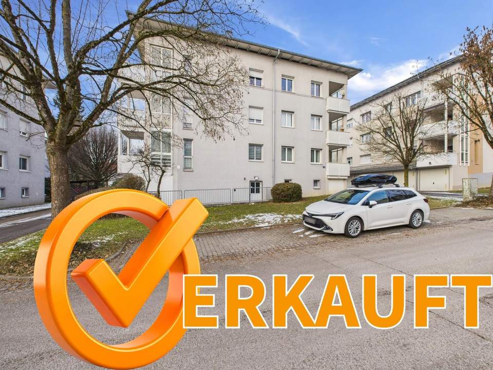 LEONDING: EIGENTUMSWOHNUNG 55,59 m² + LOGGIA/BALKON + GARAGE in sehr guter Lage