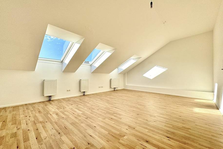 U1! I Lichterfüllte DG-Wohnung I Kurzzeitvermietung möglich* I Anlegerhit I auch 3 Zimmer machbar I tolle Infrastruktur, Wohnung-kauf, 299.000,€, 1100 Wien 10., Favoriten