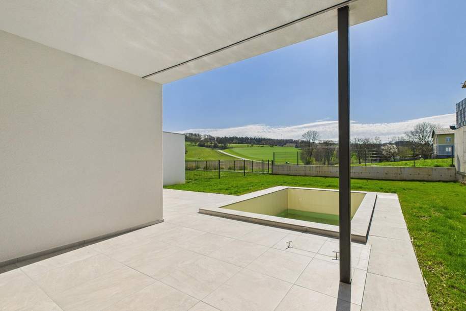 Doppelhaushälfte mit Pool und Klimaanlage, Haus-kauf, 579.000,€, 3311 Amstetten