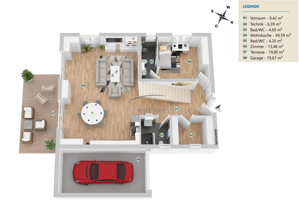 180m² 6 Zimmer Einfamilienhaus (Belagsfertig) in Ruhelage!