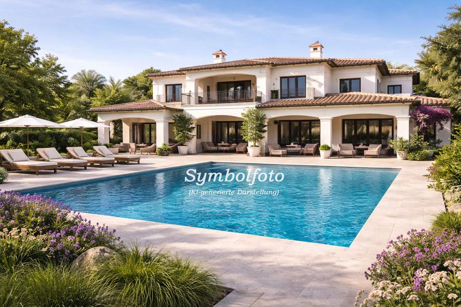 Großartiger Landsitz in Aussichtslage und ca. 9.200 m² Grund, Haus-kauf, 2.900.000,€, 4040 Linz(Stadt)