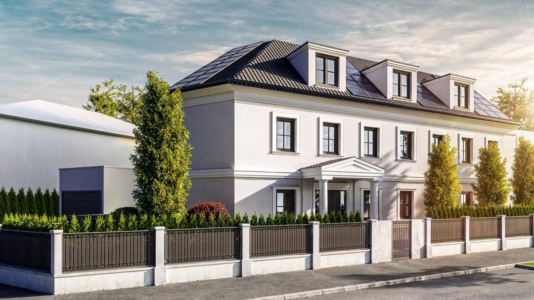 Baugenehmigte Luxusvilla am Rosenhügel mit Lift, Pool und 6 Zimmern - provisionsfrei