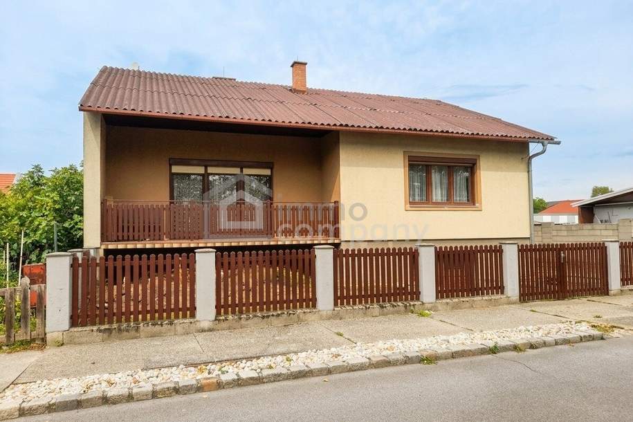 Wohnen im Grünen – helles Einfamilienhaus mit geschütztem Garten in Gols, Haus-kauf, 339.000,€, 7122 Neusiedl am See