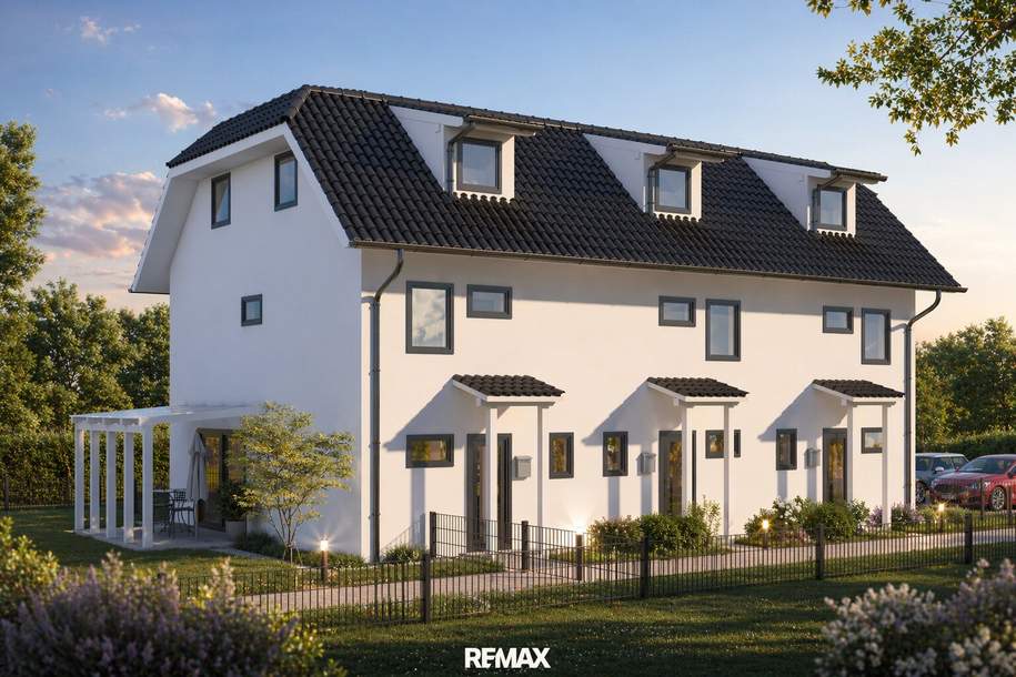 Sommeraktion! Reihenhaus Neubau mit Garten, Keller und Abstellplatz nahe Draschepark, Haus-kauf, 549.000,€, 1230 Wien 23., Liesing