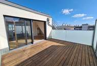 Maisonette-Penthouse mit 53 m² Terrassen auf den Wohnetagen