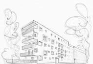 GRAZ: 55m² Wfl + 13m² Freifläche : Kleines BAUHERRENMODELL in St.Leonhard 1.OG - Provisionsfrei - Klimaaktiv SILBER