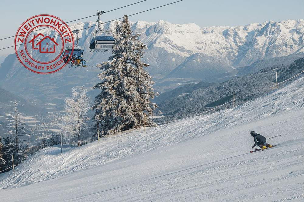 Zweitwohnsitz! 3-Zimmer DG-Wohnung Ski-In Ski-Out / Snow Space Salzburg