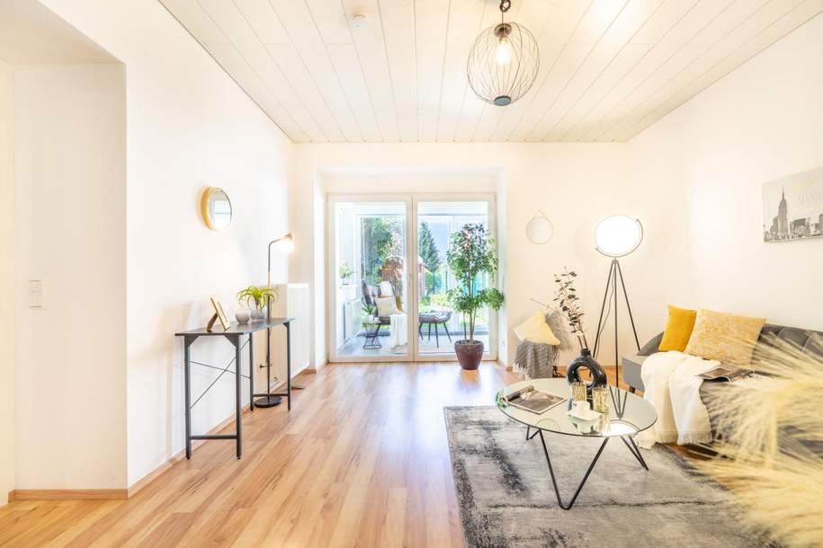 Ihr grünes Refugium mitten in Neumarkt – charmante Gartenwohnung mit Potenzial, Wohnung-kauf, 268.600,€, 5202 Salzburg-Umgebung