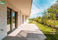 Traumhafte Gartenwohnung im energieeffizenten Neubauprojekt Hirschfeld - Naturnah wohnen