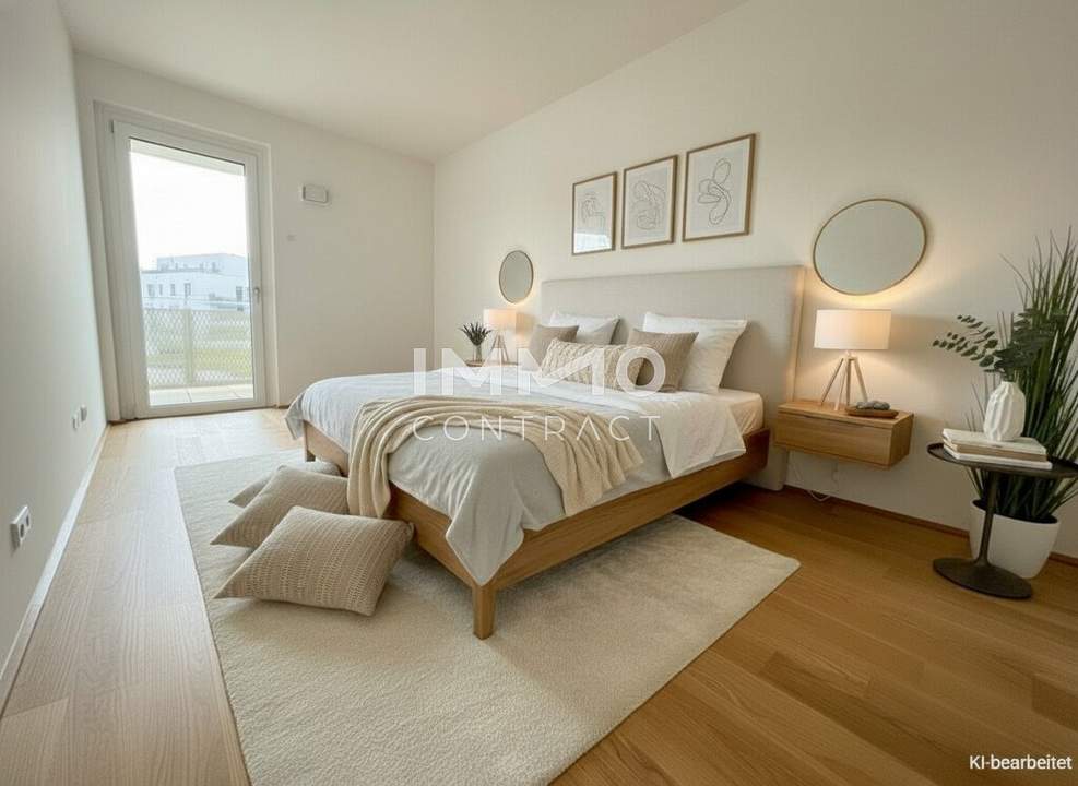 Preis-Hit: Provisionsfreier 2-Zimmer-Traum in Ruhelage – großer Balkon &amp; U1-Nähe Leopoldau